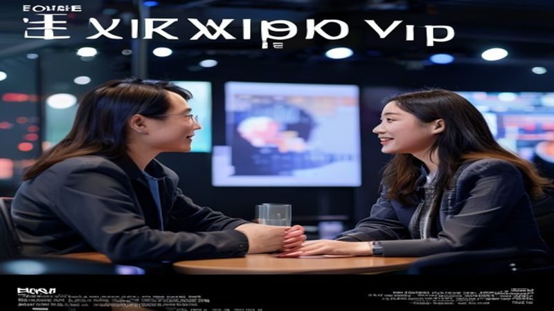 三上悠亚品牌访谈直播预告封面，主持人与品牌创始人在专业演播室内对话，背景展示品牌发展数据大屏，氛围专业温暖